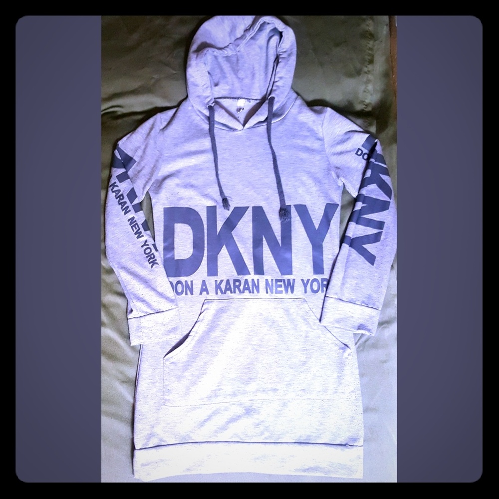 DKNY Sweatshirt Dress